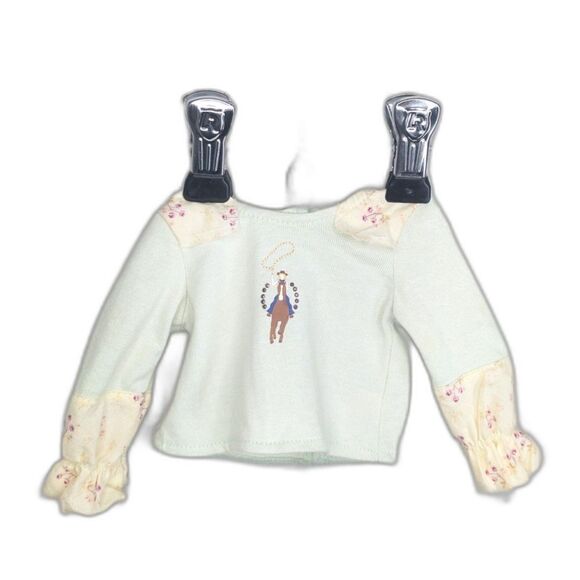 American Girl Other - American Girl 18" Doll Retired Nicki Ranch Horse Riding T Shirt
